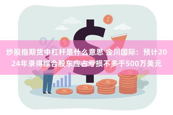 炒股指期货中杠杆是什么意思 金川国际：预计2024年录得综合